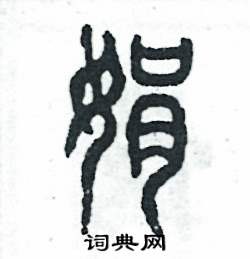 娟硬笔书法字典