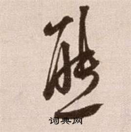 态书法字典