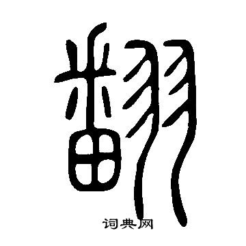 翻书法字典