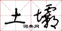王冬龄土坝草书怎么写