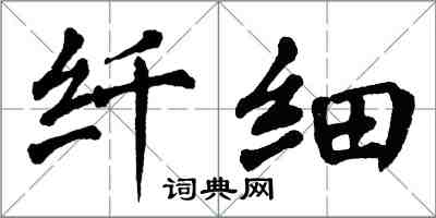 翁闿运纤细楷书怎么写