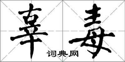 翁闿运辜毒楷书怎么写