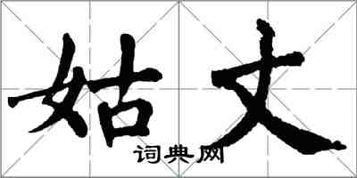 翁闿运姑丈楷书怎么写