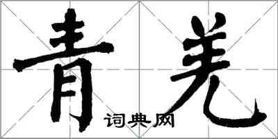 翁闿运青羌楷书怎么写