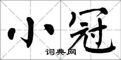 翁闿运小冠楷书怎么写