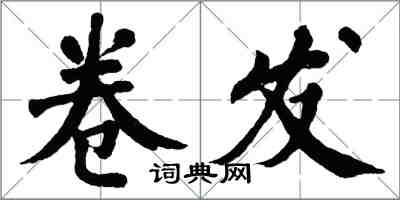 翁闿运卷发楷书怎么写