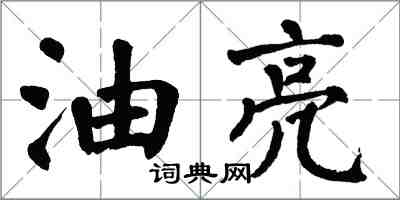 翁闿运油亮楷书怎么写