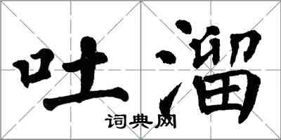 翁闿运吐溜楷书怎么写