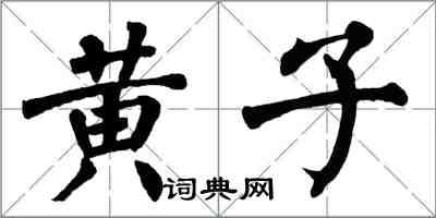 翁闿运黄子楷书怎么写