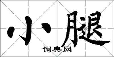 翁闿运小腿楷书怎么写