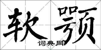 翁闿运软颚楷书怎么写