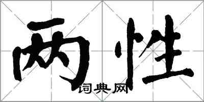 翁闿运两性楷书怎么写