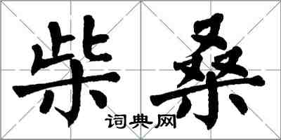 翁闿运柴桑楷书怎么写