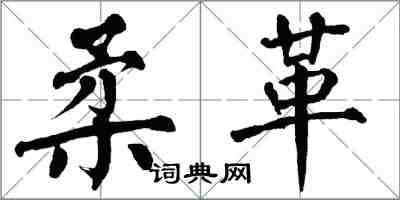 翁闿运柔革楷书怎么写