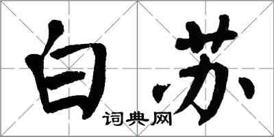 翁闿运白苏楷书怎么写