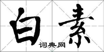 翁闿运白素楷书怎么写