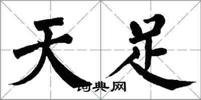 翁闿运天足楷书怎么写