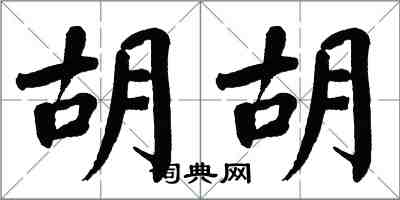 翁闿运胡胡楷书怎么写