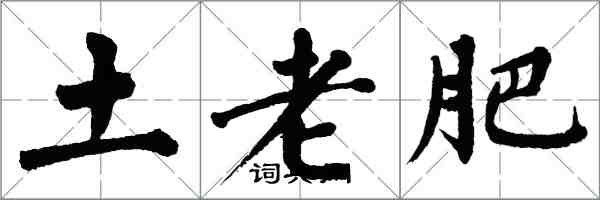 翁闿运土老肥楷书怎么写