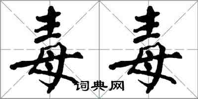 翁闿运毒毒楷书怎么写