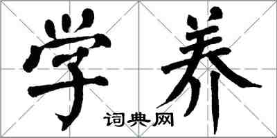 翁闿运学养楷书怎么写