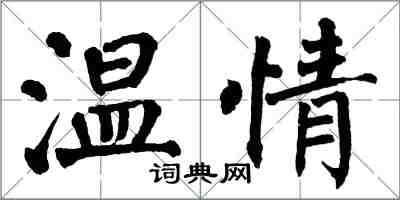 翁闿运温情楷书怎么写