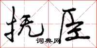 抚臣怎么写好看,抚臣书法图片
