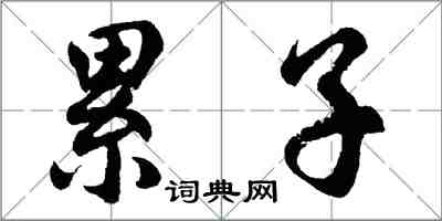 胡问遂累子行书怎么写