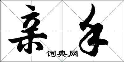 胡问遂亲手行书怎么写