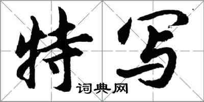 胡问遂特写行书怎么写