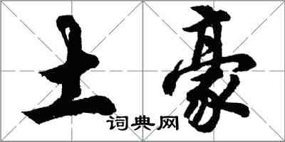 胡问遂土豪行书怎么写