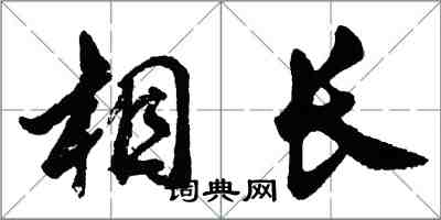 胡问遂相长行书怎么写