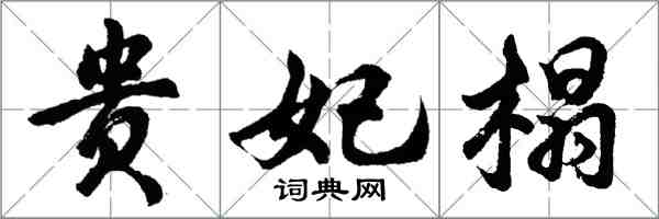 胡问遂贵妃榻行书怎么写