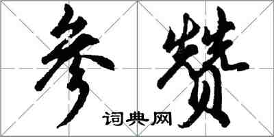 胡问遂参赞行书怎么写