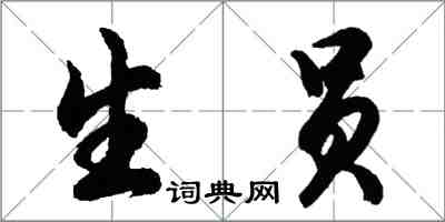 胡问遂生员行书怎么写