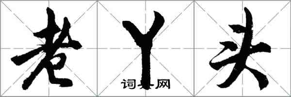 胡问遂老丫头行书怎么写