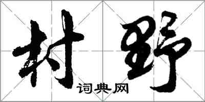 胡问遂村野行书怎么写