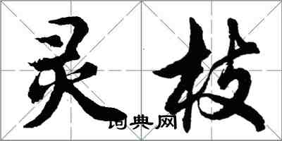 胡问遂灵枝行书怎么写