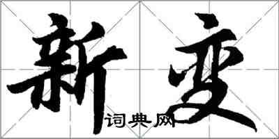 胡问遂新变行书怎么写