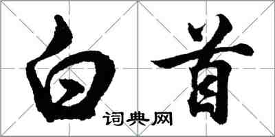 胡问遂白首行书怎么写