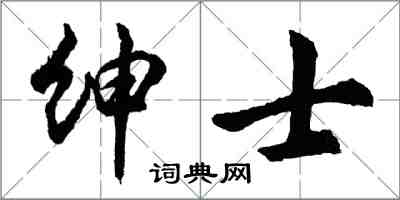 胡问遂绅士行书怎么写