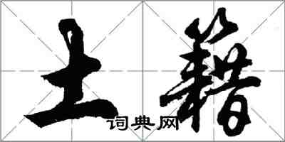 胡问遂土籍行书怎么写