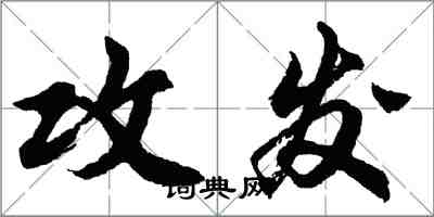 胡问遂攻发行书怎么写