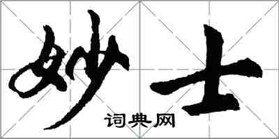 胡问遂妙士行书怎么写