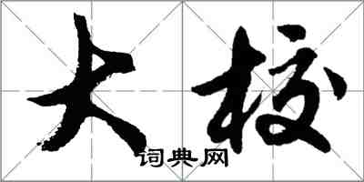 胡问遂大校行书怎么写