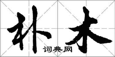 胡问遂朴木行书怎么写