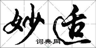 胡问遂妙适行书怎么写