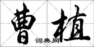 胡问遂曹植行书怎么写