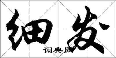 胡问遂细发行书怎么写