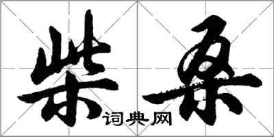 胡问遂柴桑行书怎么写